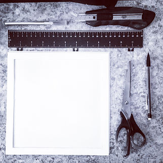 Découpe papier Feuilles en Tine