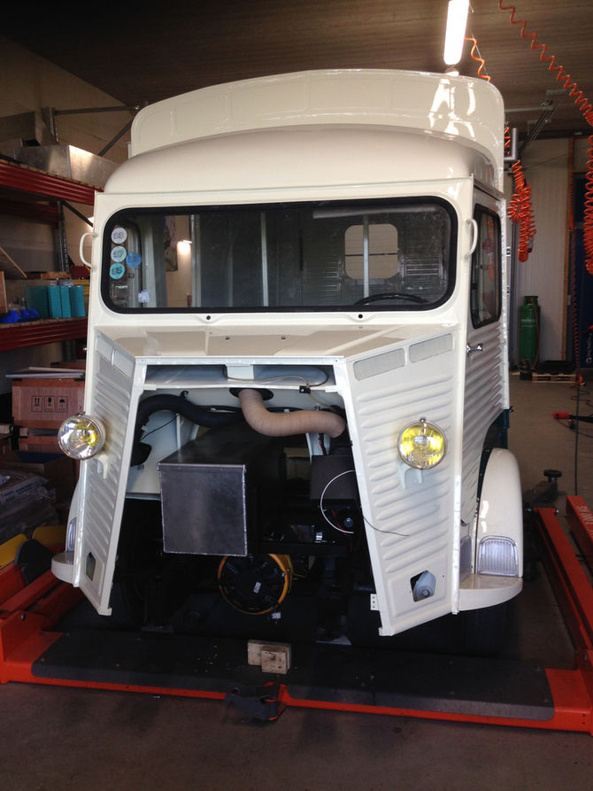 De Friese Citroen HY met elektrische aandrijving