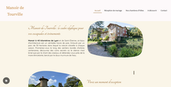 site internet vitrine manoir