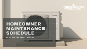 Homeowner maintenance schedule blog cover