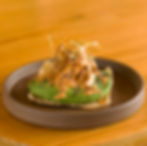 Tostadita atún dragón