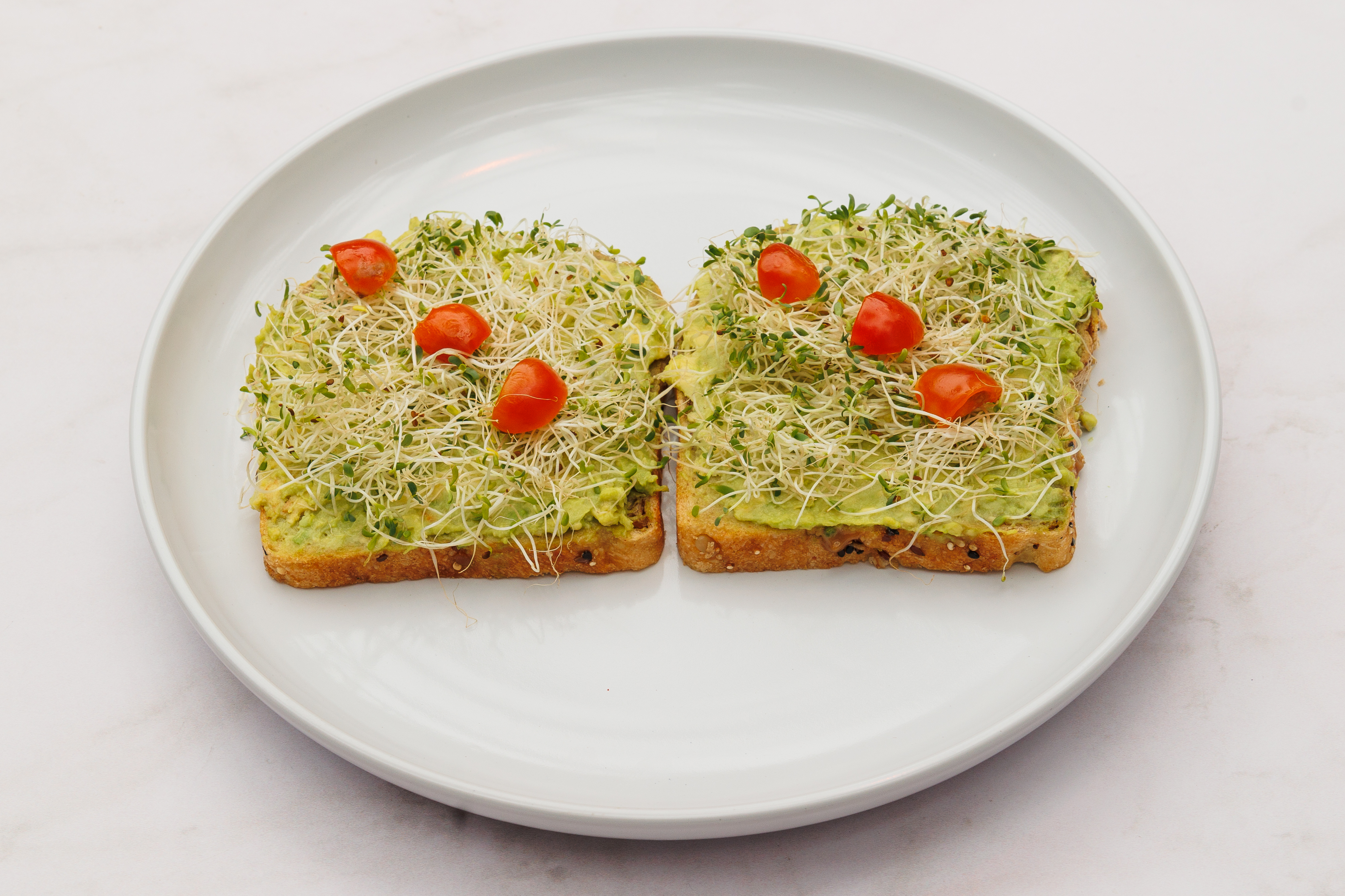 Arranged Food and Objects