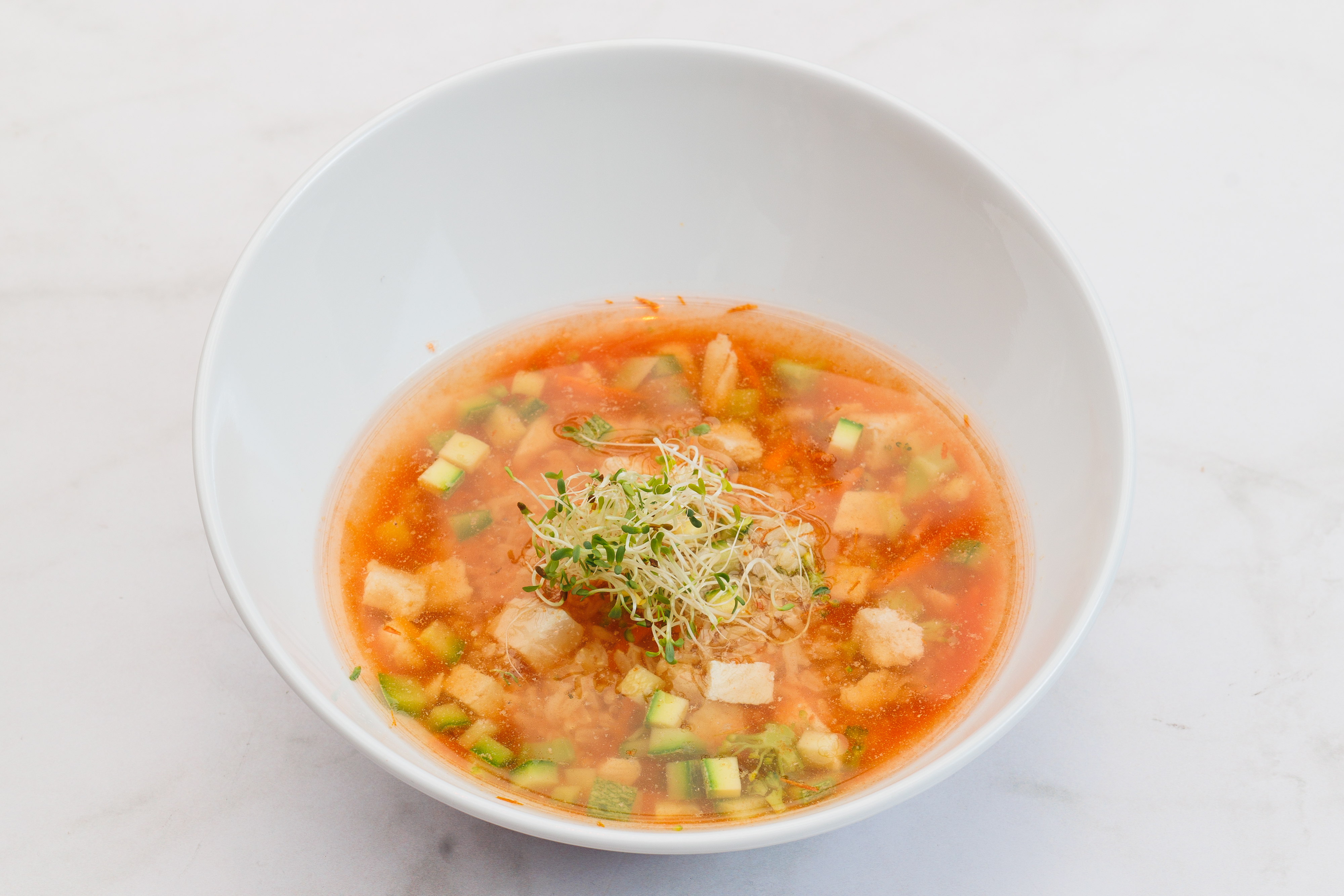 Arranged Food and Objects