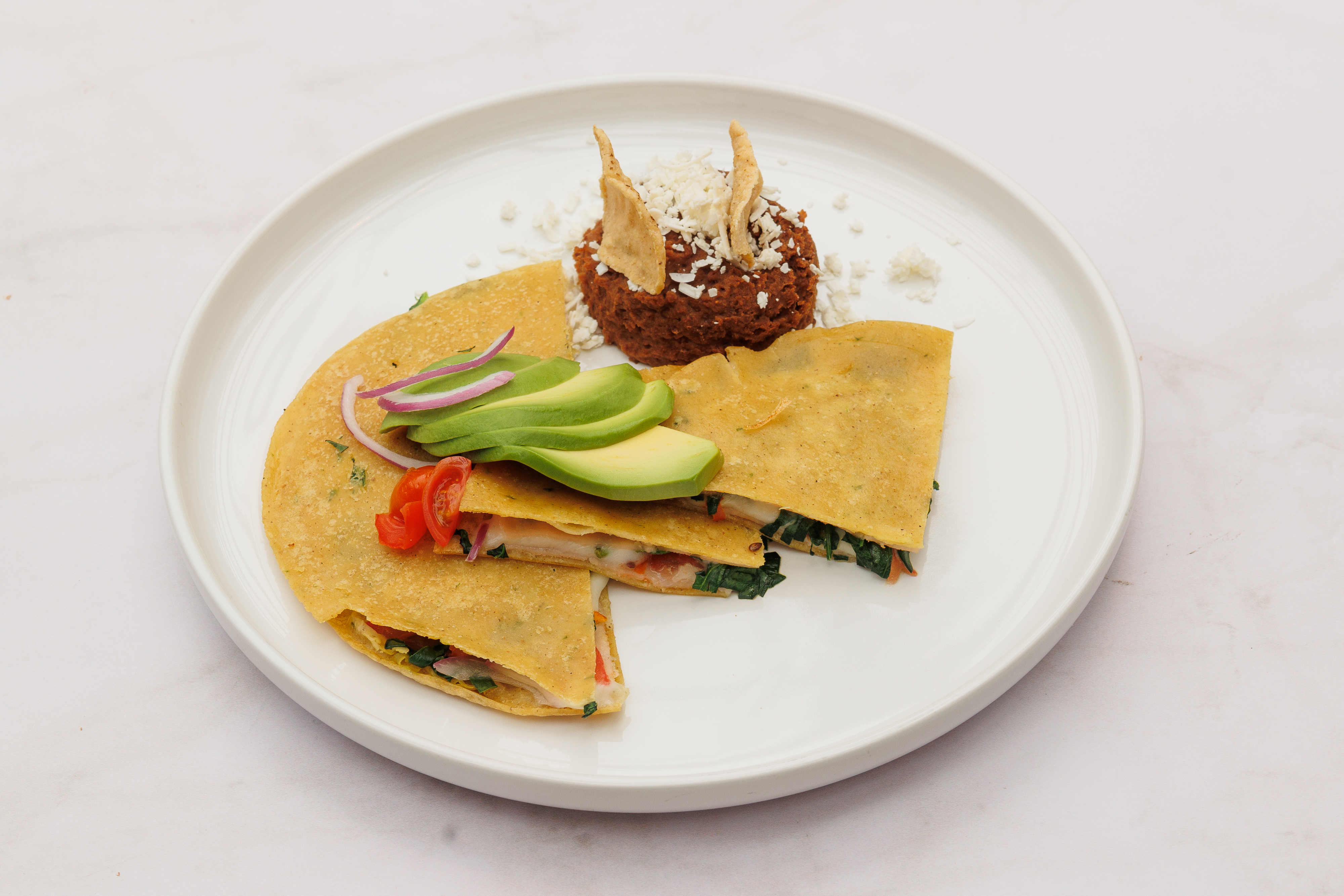 Arranged Food and Objects