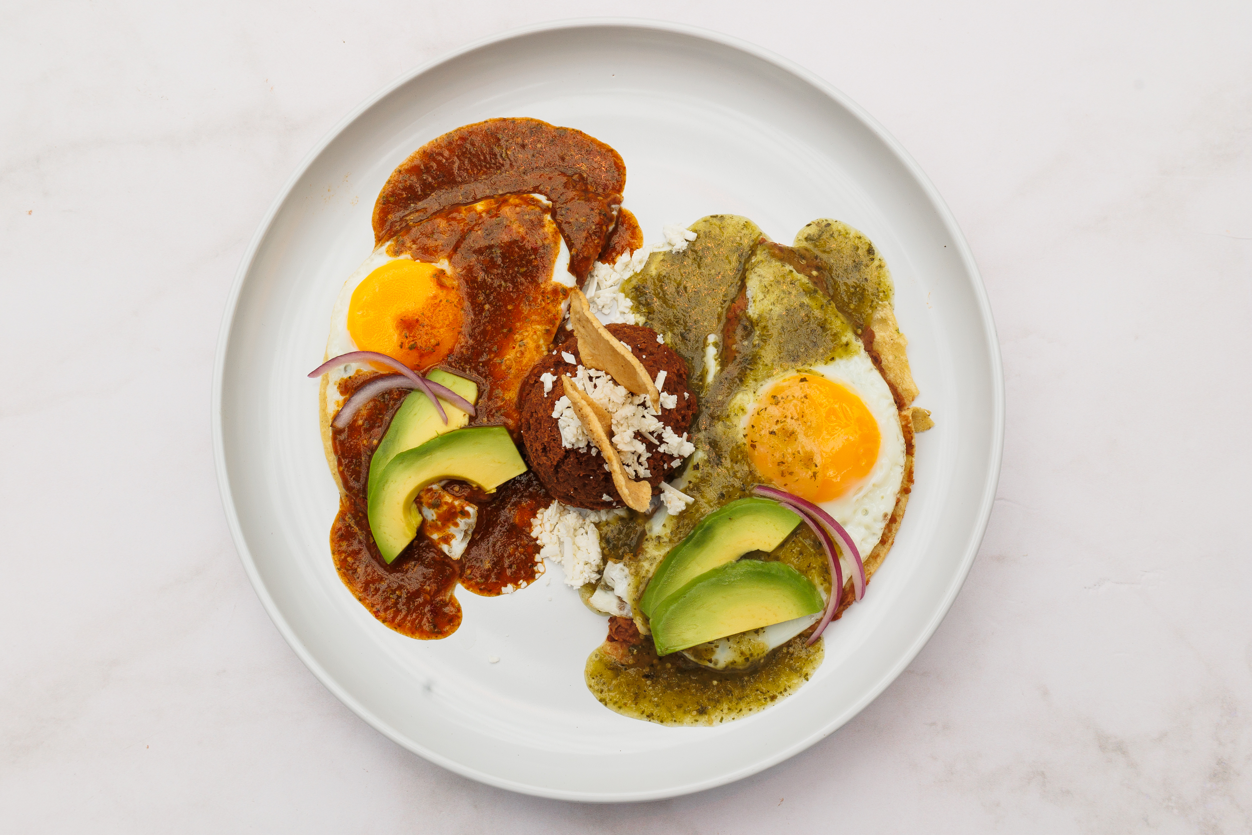 Arranged Food and Objects