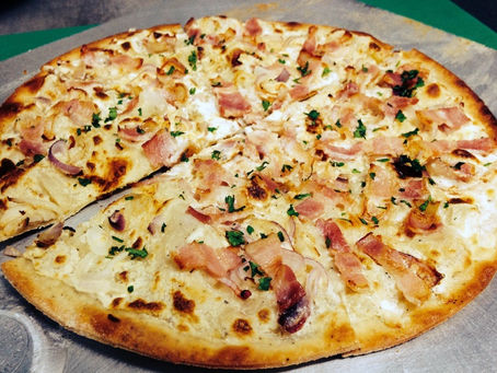 Тарт фламбе