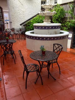 Patio area