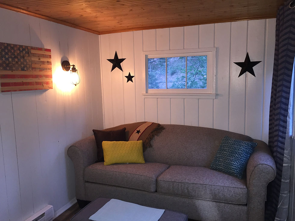 Cabin living area