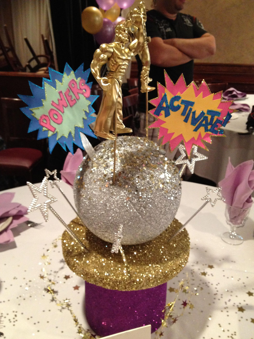 Bar Mitzvah centerpiece
