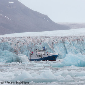 Le Polaris au Spitzberg