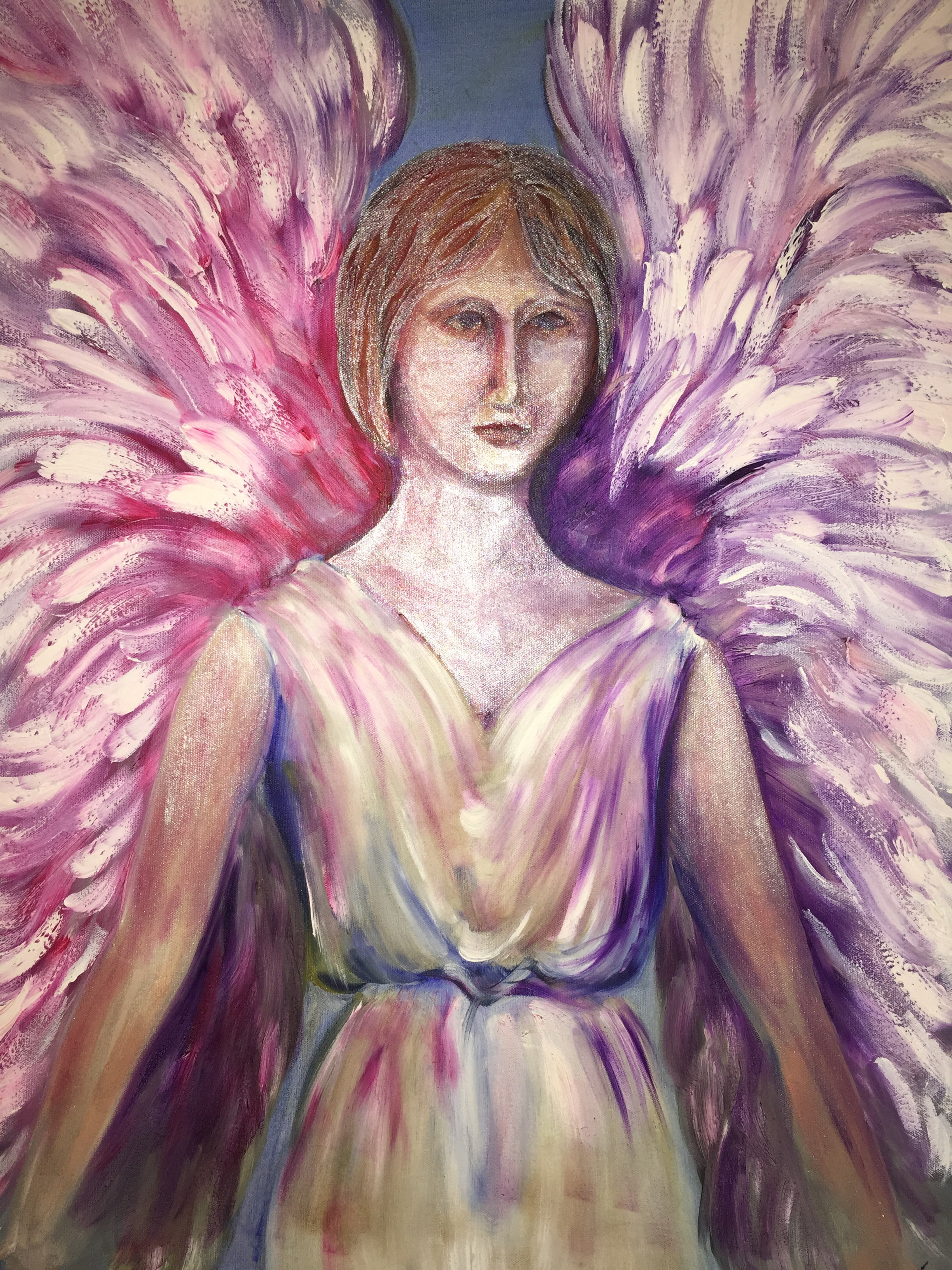 Angel in Pink and Purple
