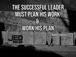 Major Attributes of Leadership from The Book, Think & Grow Rich by Napoleon Hill.