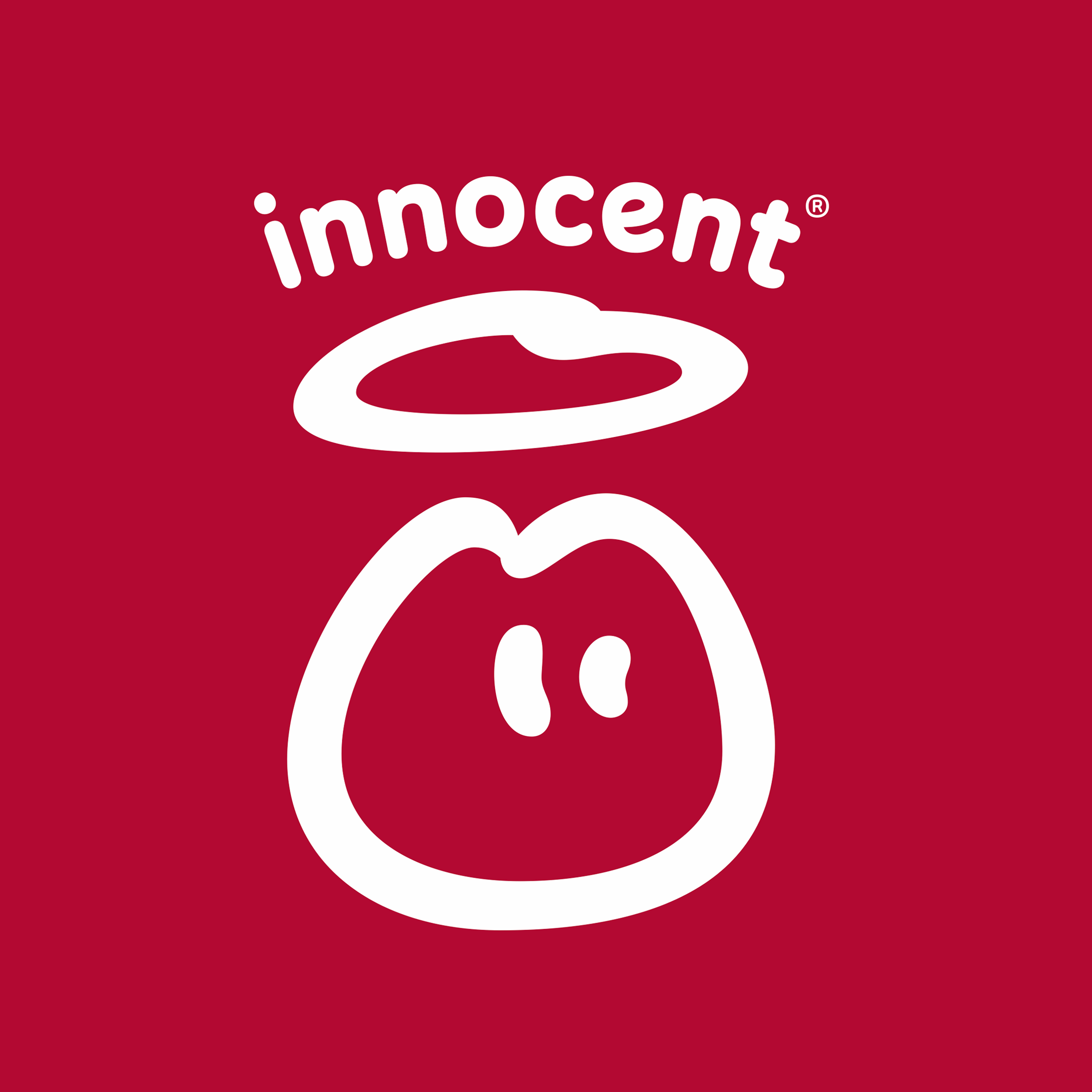 Innocent logo, creative and brand stratgey client.