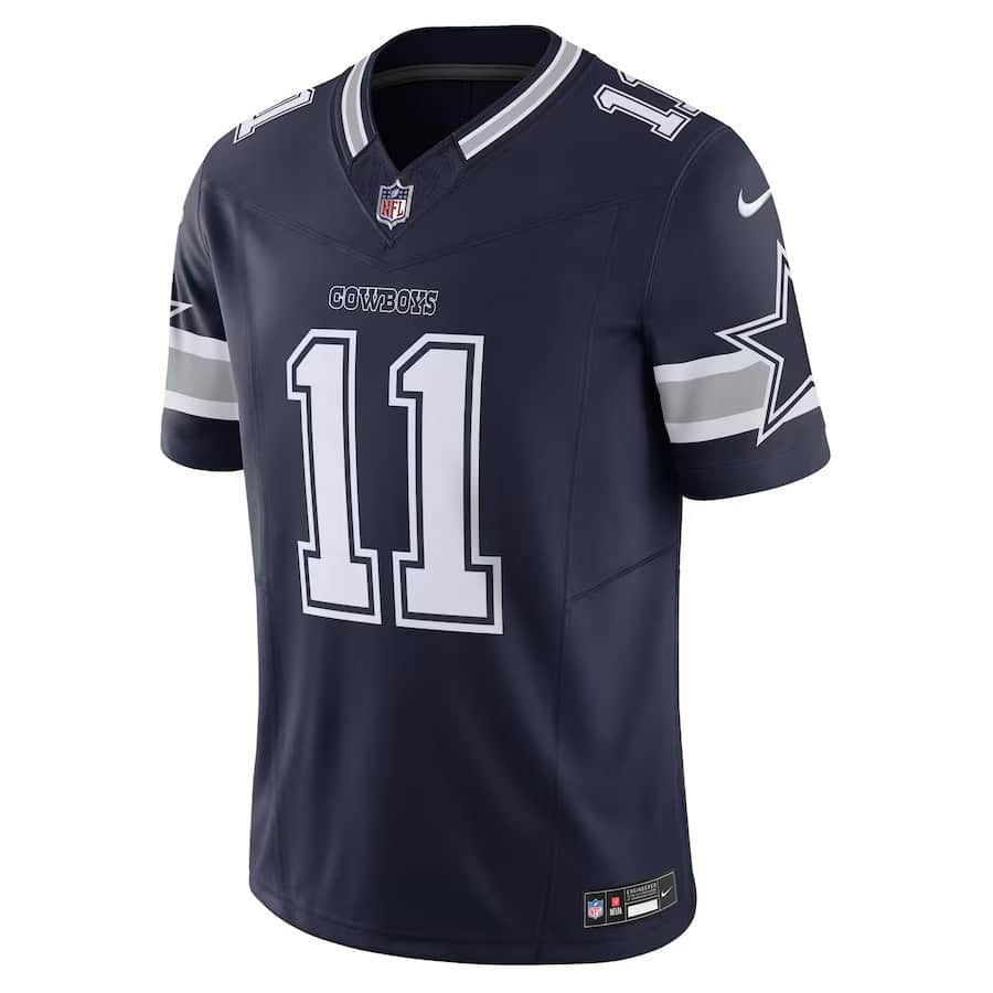 Thumbnail: Micah Parsons Dallas Cowboys Nike Vapor F.U.S.E. Limited Jersey - Navy