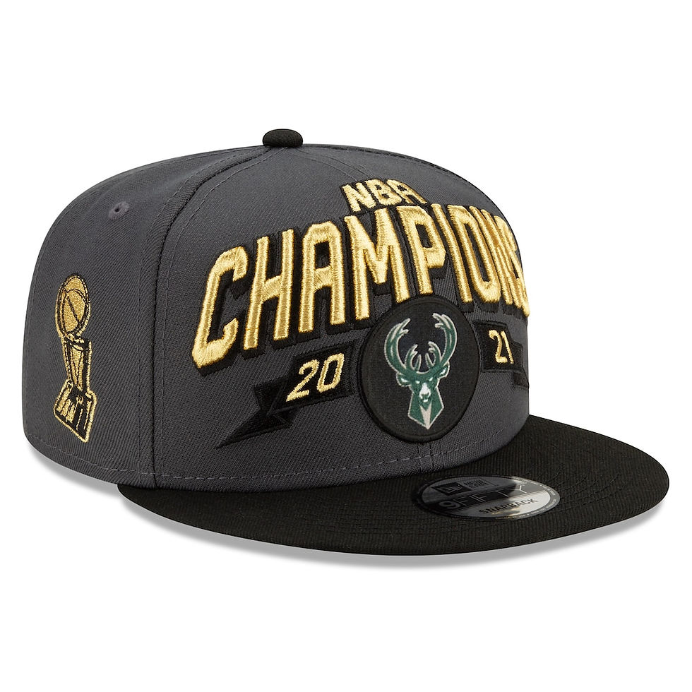 Thumbnail: Milwaukee Bucks New Era 2021 NBA Finals Champions 9FIFTY Snapback Ad