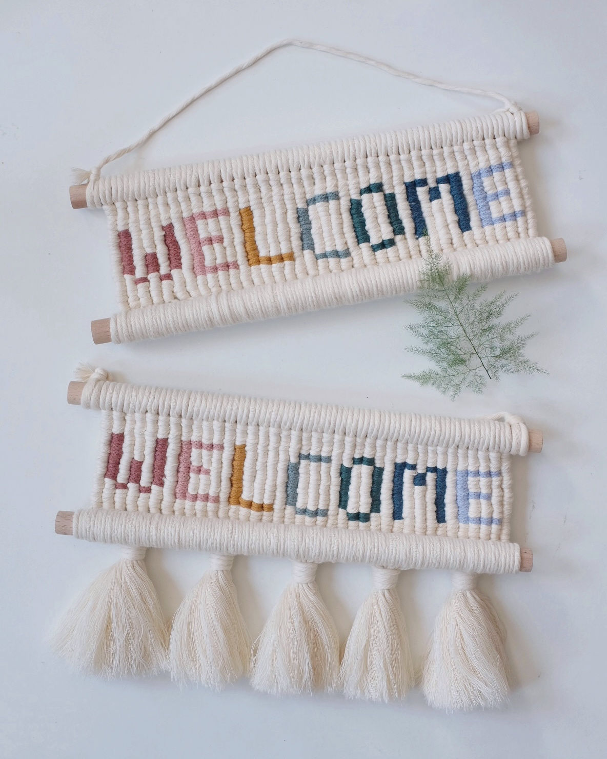 Rainbow Welcome Hanging