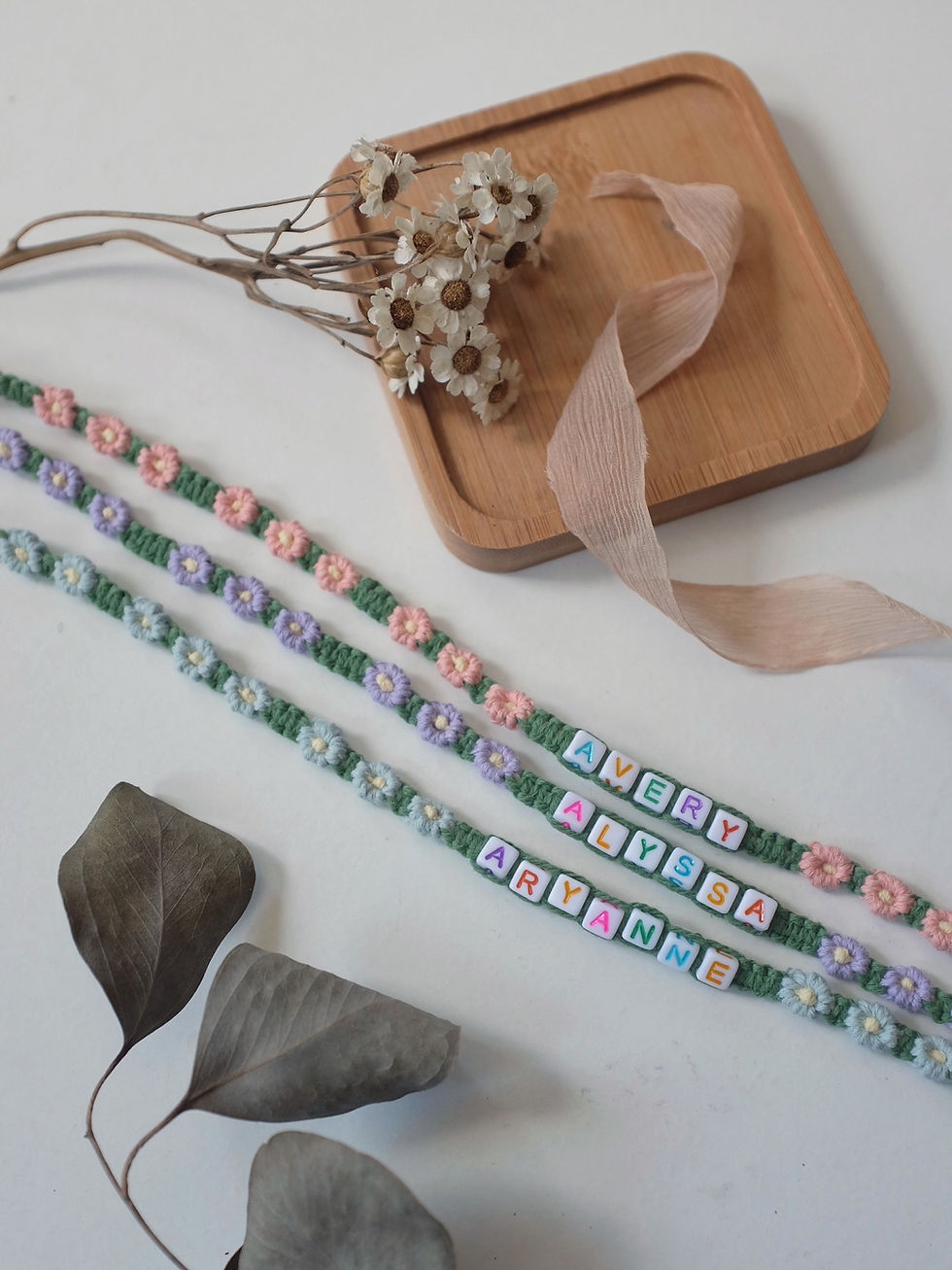 Thumbnail: Personalise Wildflower Mask Chain