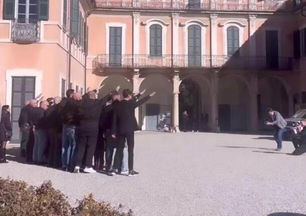 Matrimonio neo-nazi e saluti nostalgici
