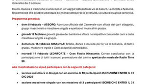 Ad Assoro, Leonforte e Nissoria: Carnevale quest'anno comincia a Novembre