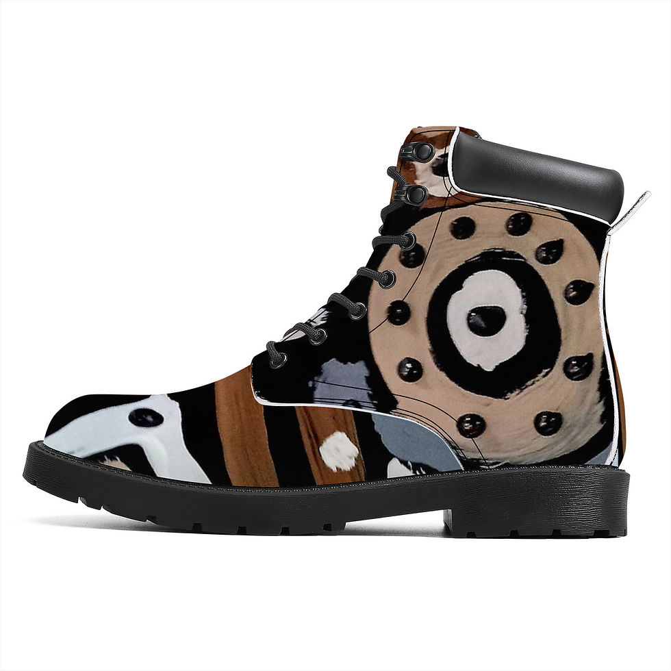 Thumbnail: ICANACAN COLLECTIONS SONOW ON BROWN BOOTS