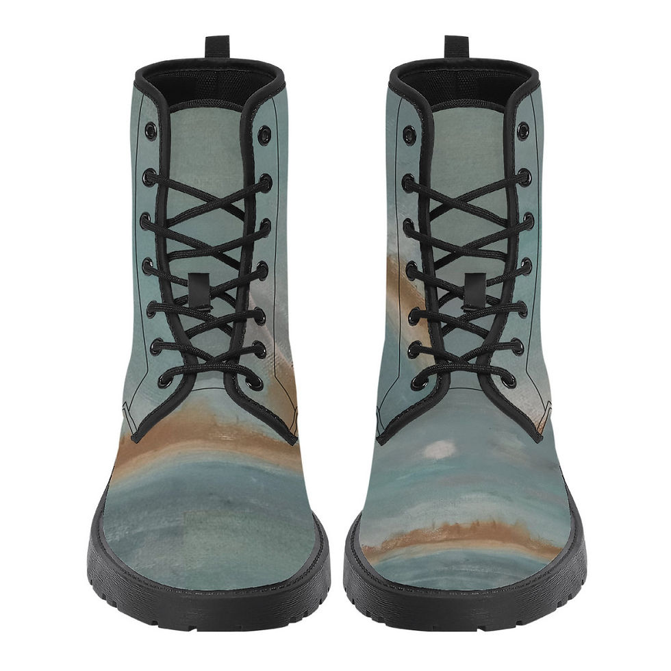 ICANACAN COLLECTIONS WHITE SAND BOOTS