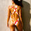 Thumbnail: ICANACAN COLLECTIONS RED DOT CROSSOVER SWIMSUIT