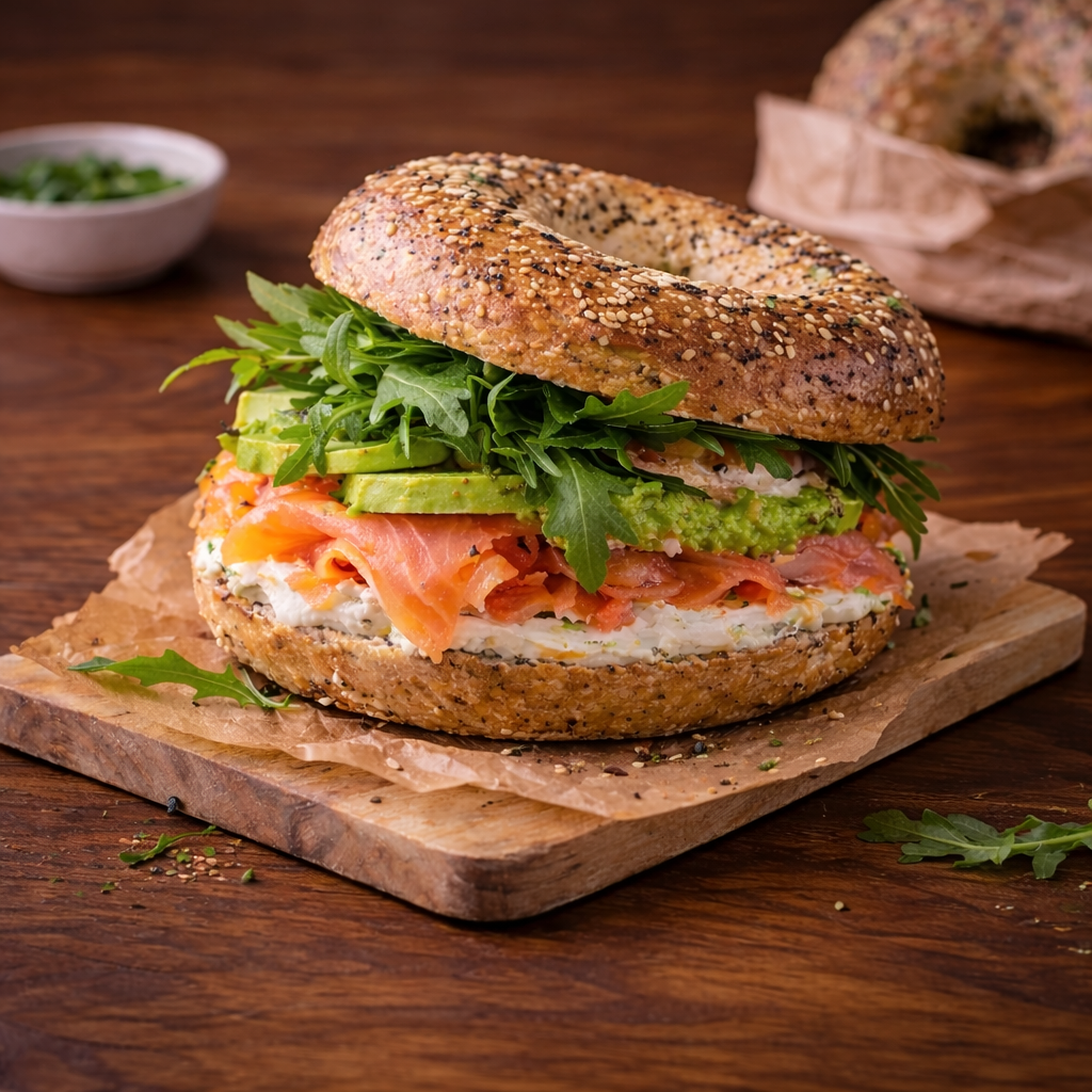 Bagel Saumon Avocat