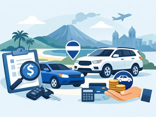 Cuánto cuesta rentar vehículo en El Salvador
