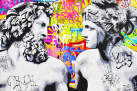 arte callejero de zeus