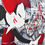 Miniatura: Poster Minnie Mouse Fashion graffiti pop art urbain coloré. Tableau original peinture sur toile design contemporain Disney.