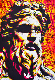 graffiti de zeus