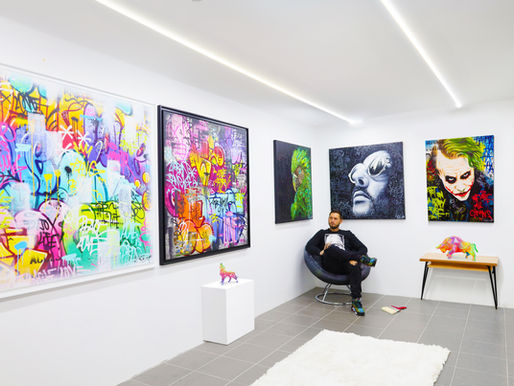 Achat Tableaux Street Art - Œuvres Uniques et Originales de l'Artiste Vincent Bardou