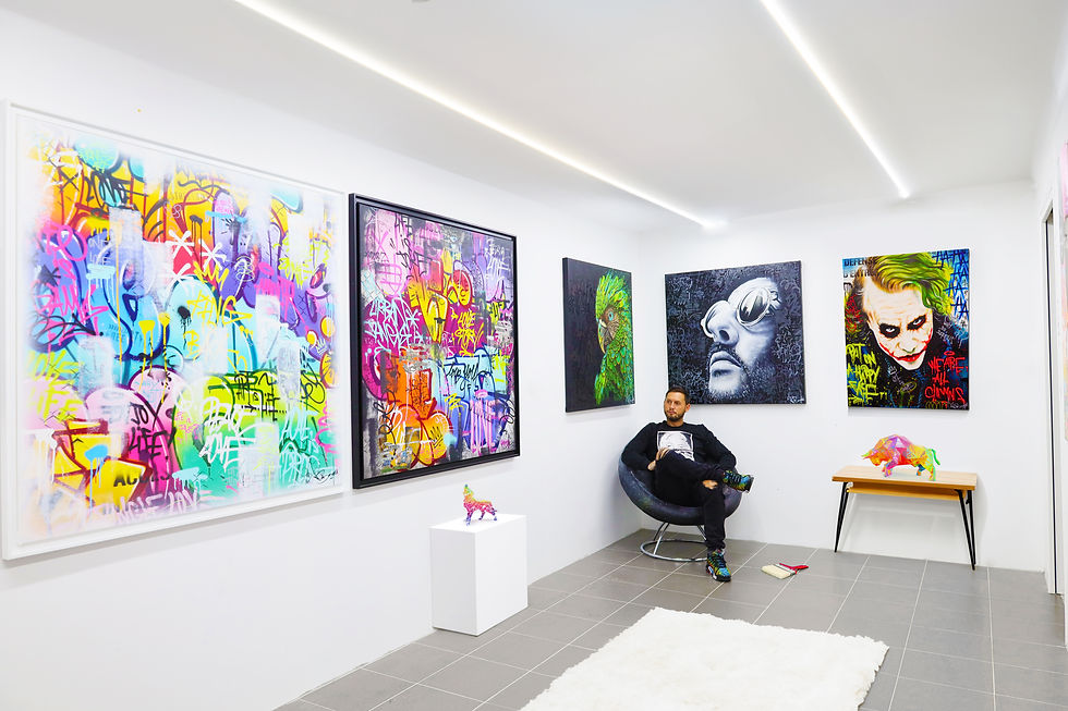 Achat Tableaux Street Art - Œuvres Uniques et Originales de l'Artiste Vincent Bardou