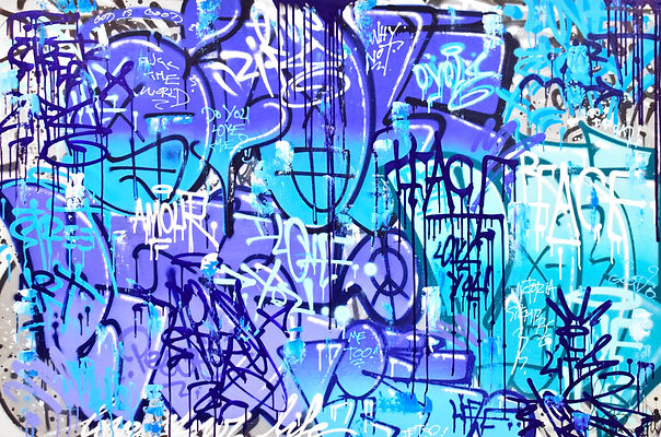 Discover the Bleu collection, featuring the unique works of street artist Vincent Bardou. This captivating series explores the various shades of blue through street art, contemporary art, urban art, and pop art. Each original creation, crafted using diverse techniques such as oil painting, aerosol, acrylic, and Posca markers, showcases the expressive power of contemporary graffiti. Renowned painter Vincent Bardou transforms each piece into a striking visual experience, blending emotion and creativity. Dive into this unique artistic universe where blue becomes a symbol of depth and originality, revealing the artist's mastery in every distinctive work. Explore this unprecedented collection and let the brilliance of modern street art inspire you.