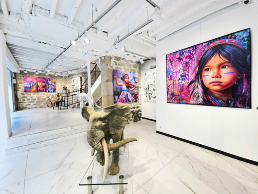 1ère Galerie d'Art en Ligne - Oeuvres Originales de L'Artiste Vincent Bardou