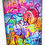 Miniaturbild: Peinture street art multicolore Chromatic par Vincent Bardou : tableau graffiti XXL moderne avec tags colorés pour une déco