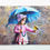Miniatura: Toile originale et contemporaine mettant en scène un visage d’enfant multicolore dans un style street art et pop art abstrait