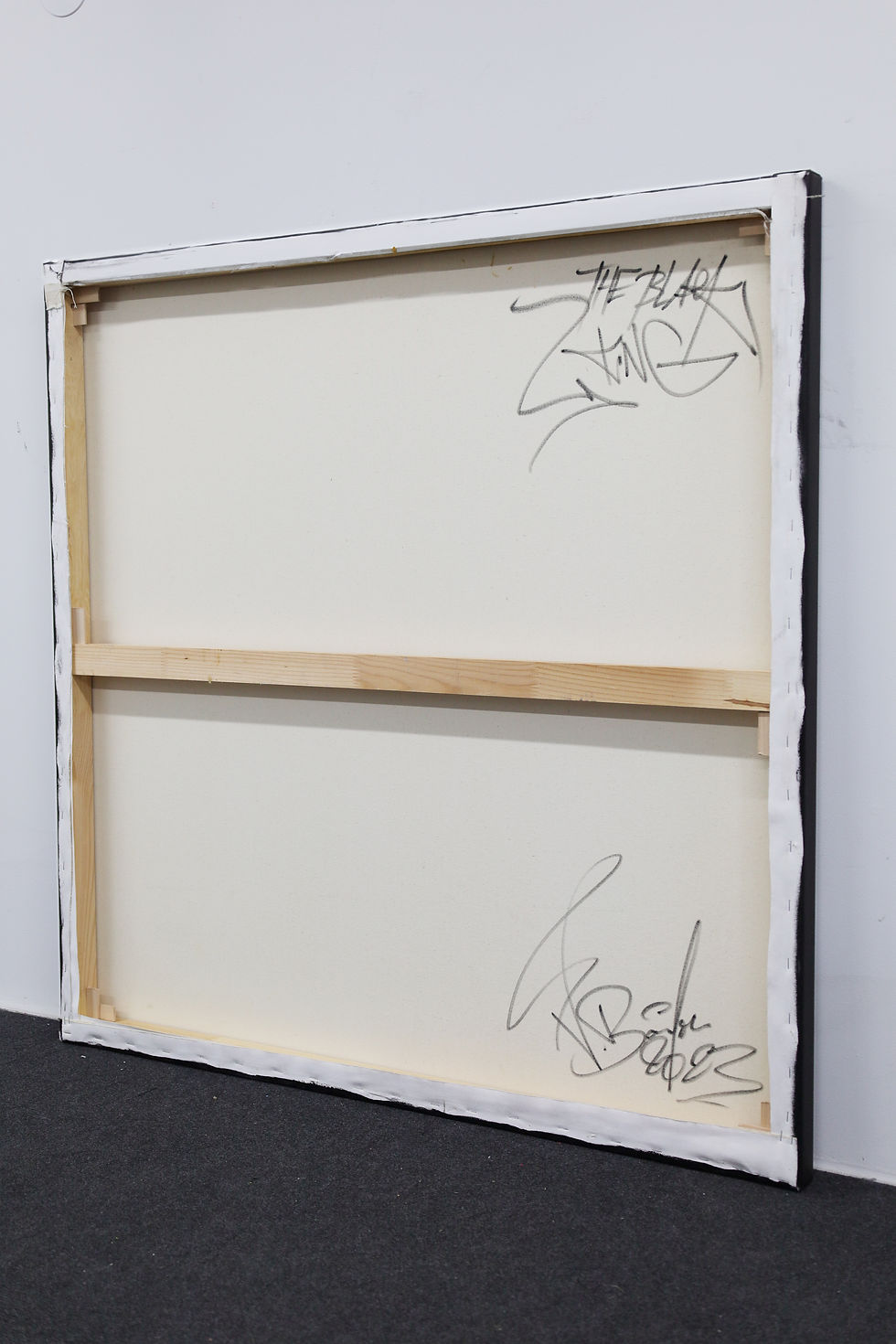 Miniatura: Tableau Lion unique et original, fusion street art et peinture contemporaine, décoration murale élégante, achat sécurisé et c