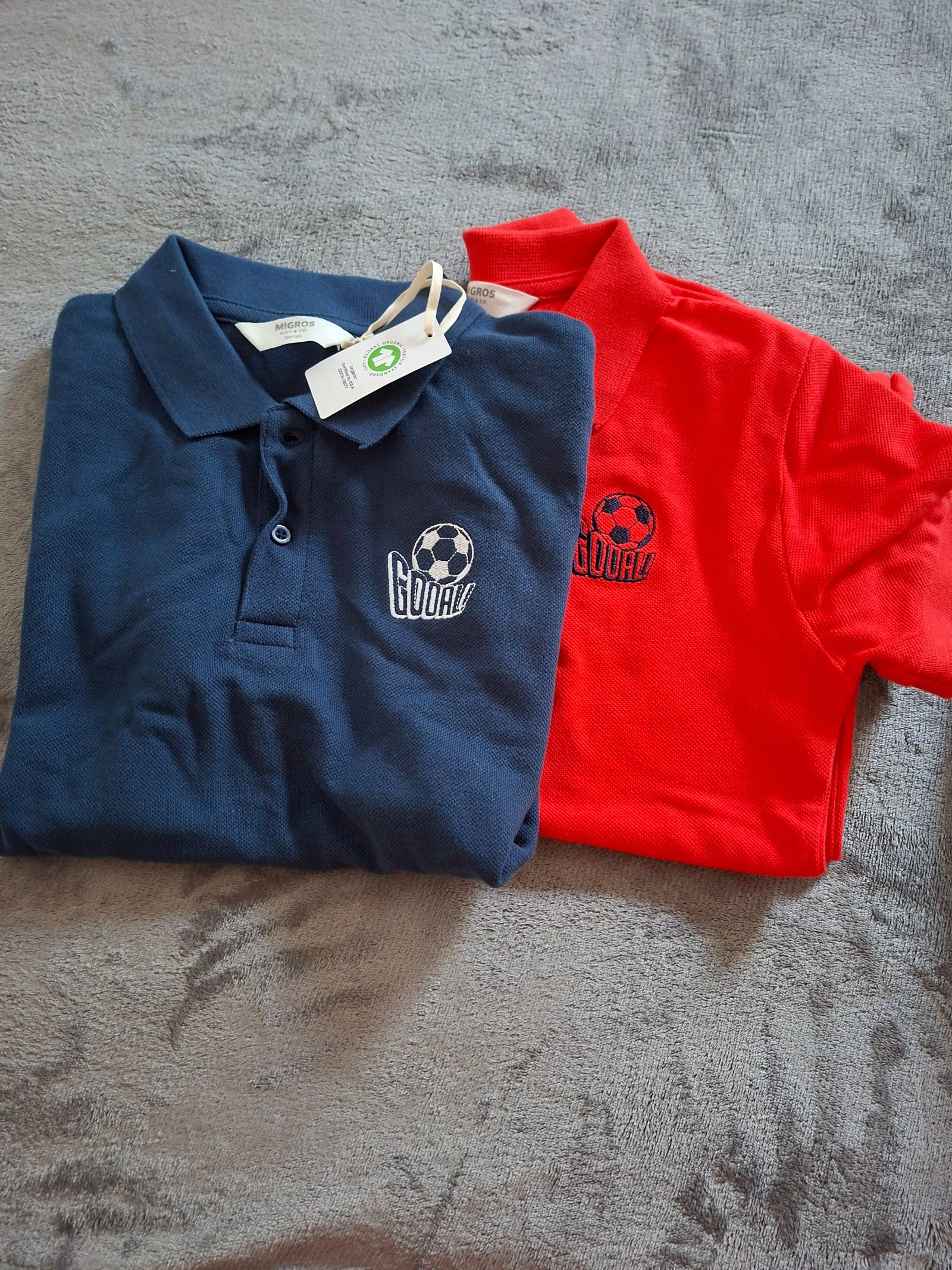 Migros Kids & Co Goal Embroidered Polo Shirts Set