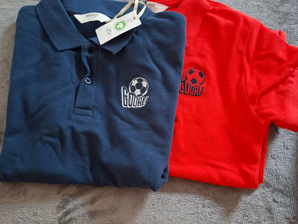 Migros Kids & Co Goal Embroidered Polo Shirts Set