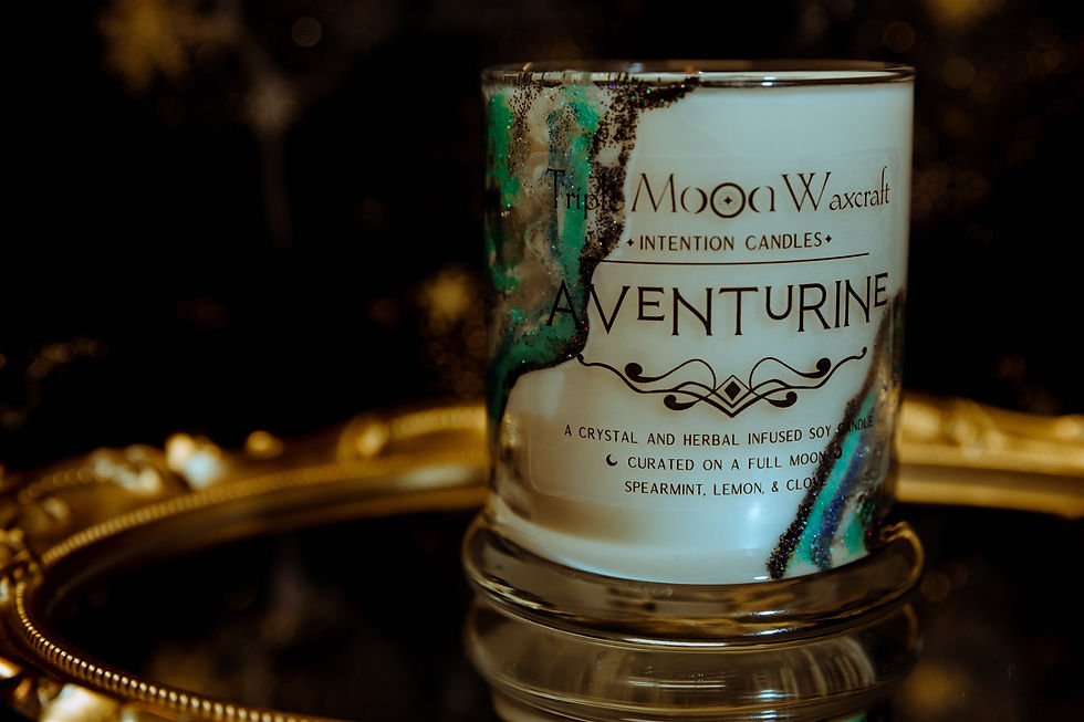 Thumbnail: Aventurine Intention Candle