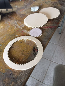 Piezas de la Rueda de Cámara