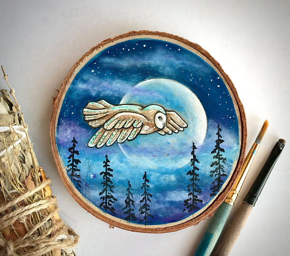Blue Moon Flight Ornament