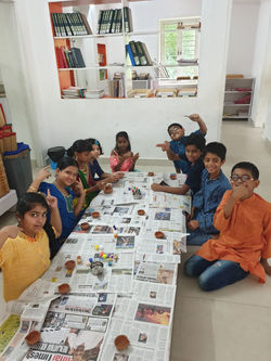 Diwali time is funtime with friends!