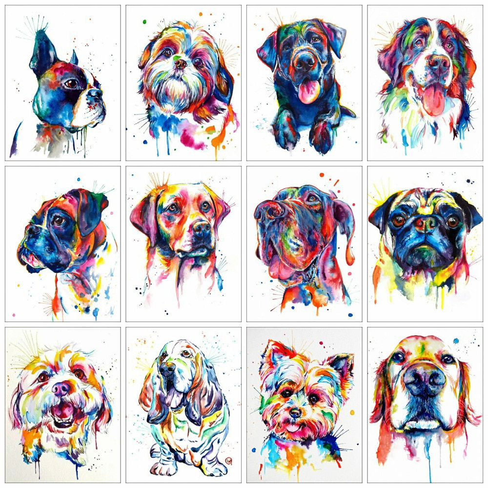 DIY Paint by Number Set