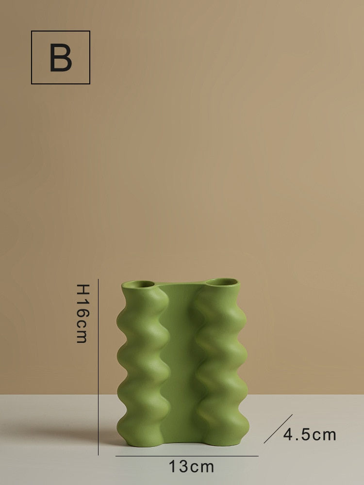 Thumbnail: Nordic Geometry Art Vases 