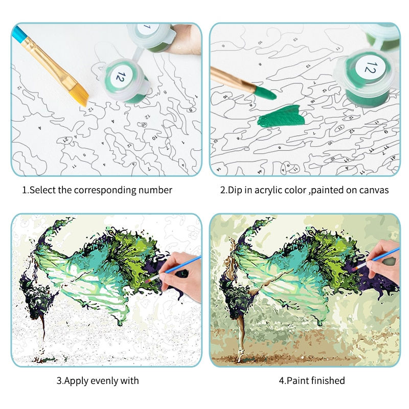 Thumbnail: art, diy paint kit, diy art, art kit, paint and sip