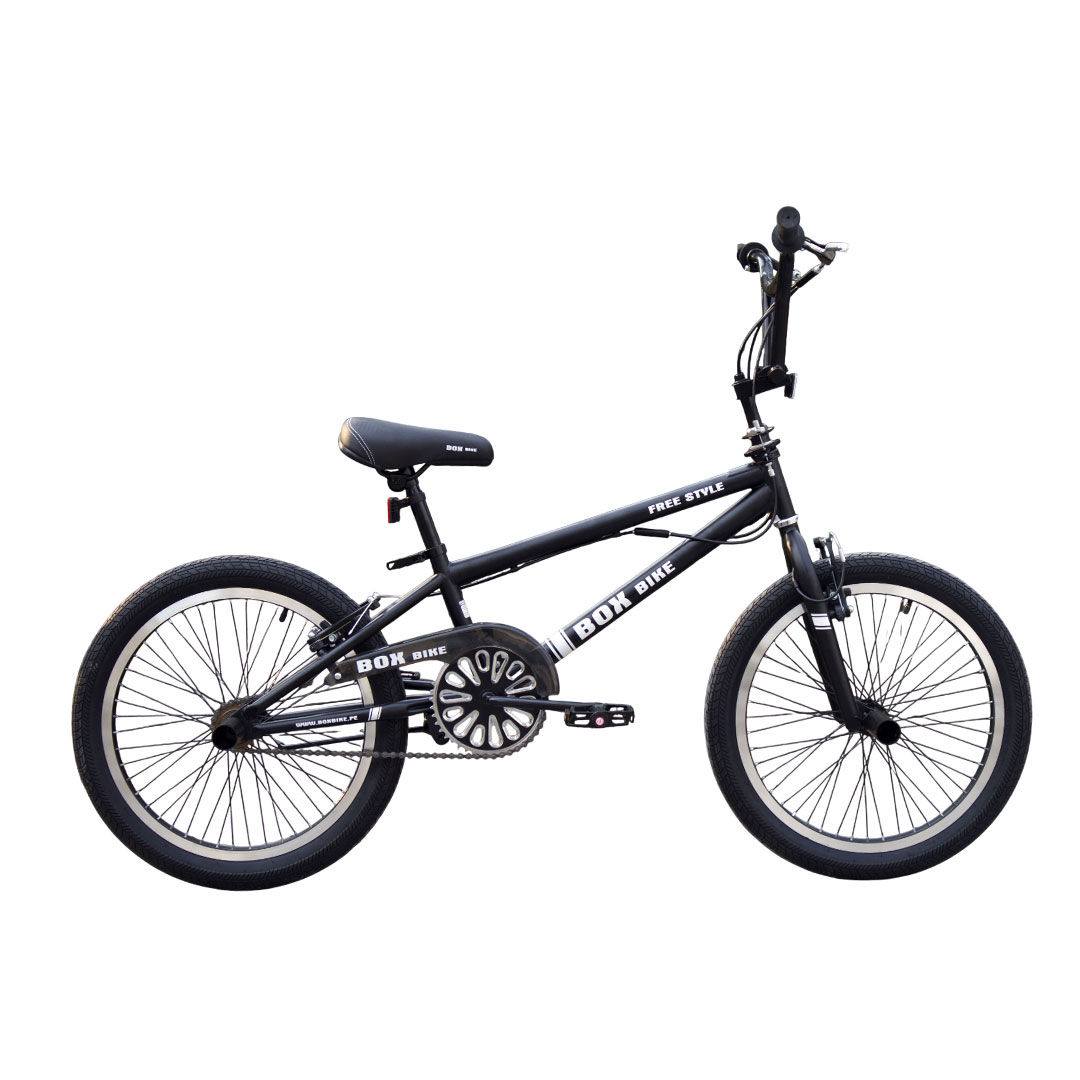 Bicicleta Box BMX freestyle Aro 20 Negra