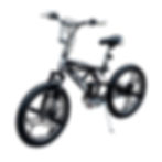 Miniatura: Bicicleta BMX con Suspensiones Aro 20 - Negro
