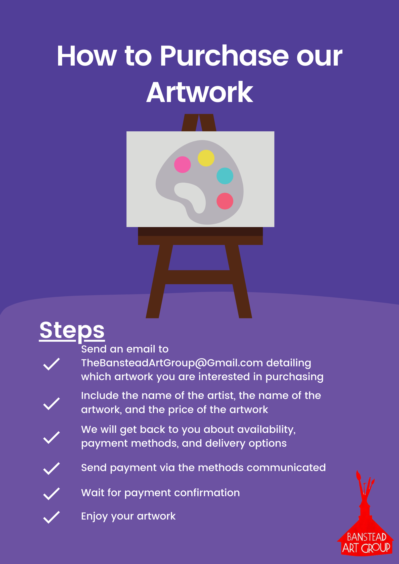 How to Purchase our Artwork